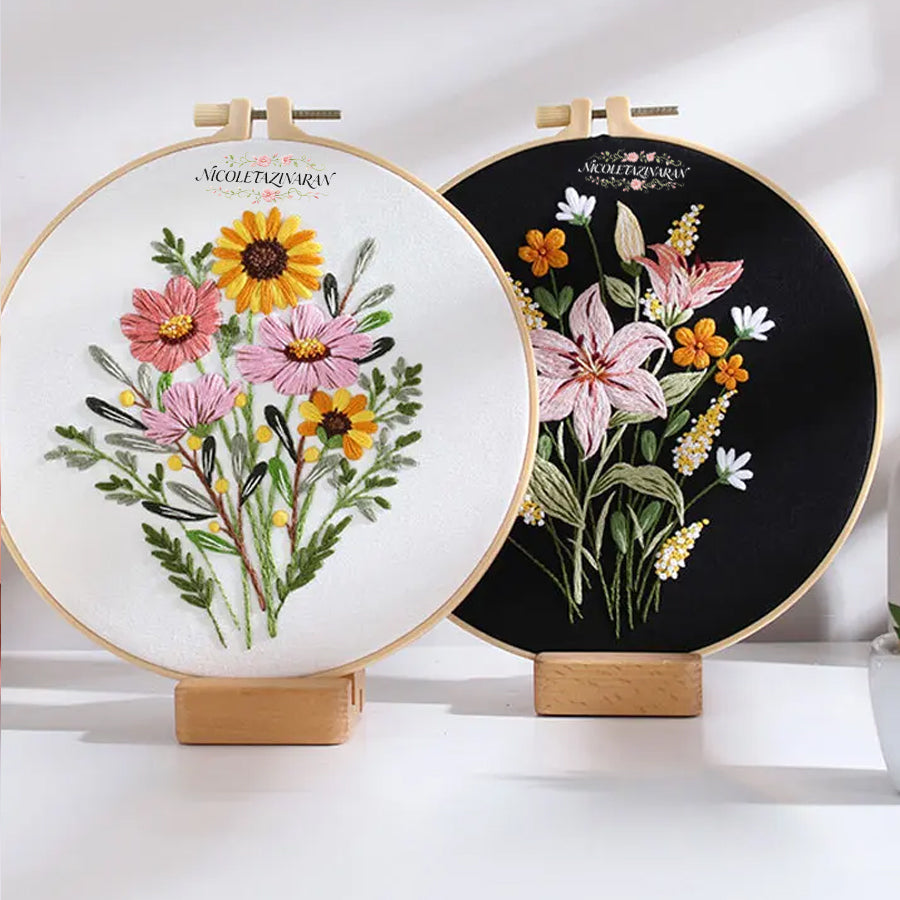 Botanical Embroidery Kits