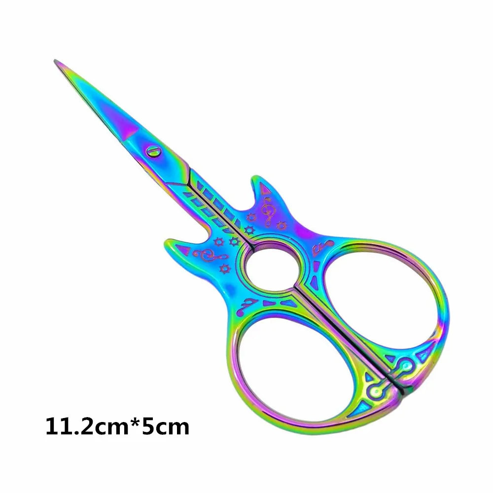 1 PCS Durable Stainless Steel Scissors Retro Classic Tailor Scissors For DIY Household Fabric Cutters Sewing Accessories Tools