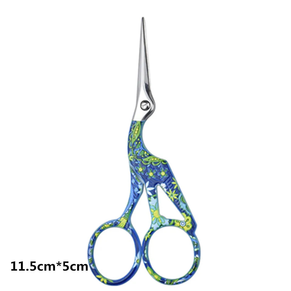1 PCS Durable Stainless Steel Scissors Retro Classic Tailor Scissors For DIY Household Fabric Cutters Sewing Accessories Tools