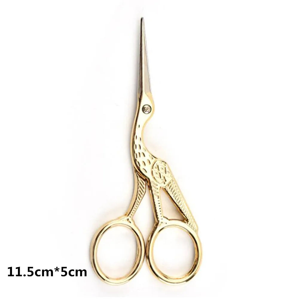 1 PCS Durable Stainless Steel Scissors Retro Classic Tailor Scissors For DIY Household Fabric Cutters Sewing Accessories Tools