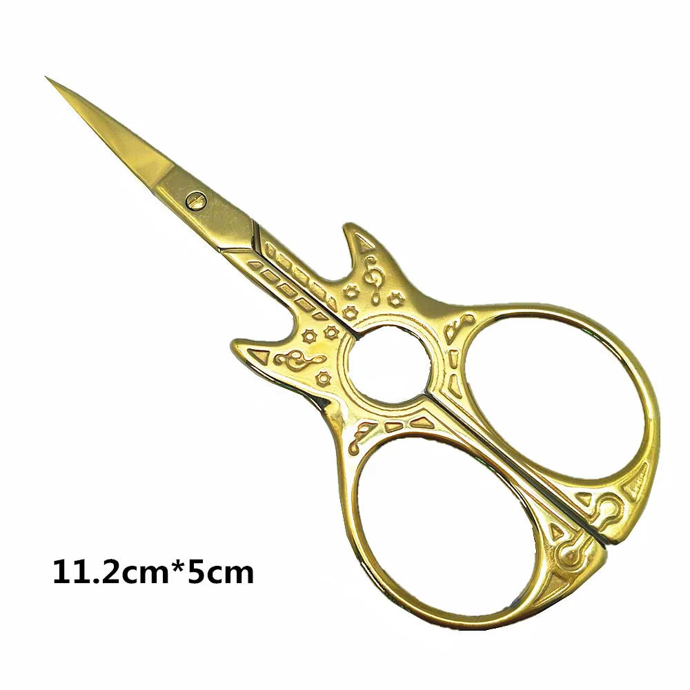 1 PCS Durable Stainless Steel Scissors Retro Classic Tailor Scissors For DIY Household Fabric Cutters Sewing Accessories Tools