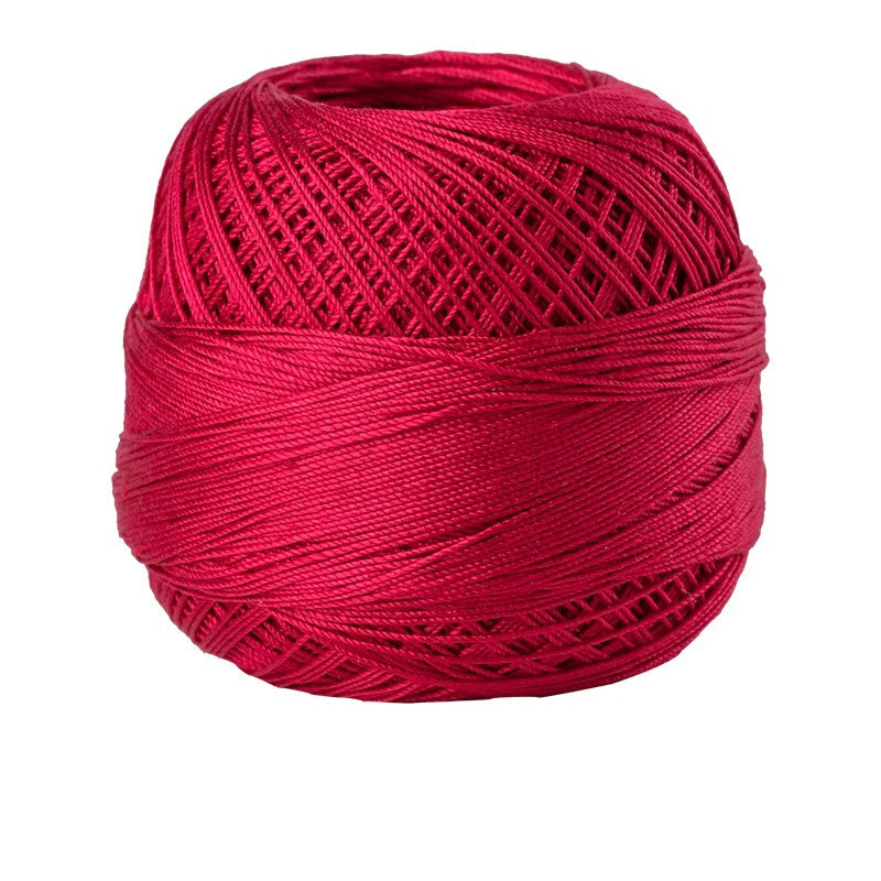 Size 10 Lace Thread 10g/Ball Cotton Crochet Tatting Knitting Thread Solid Color Embroidery Floss Home Stitching Sewing Supplies