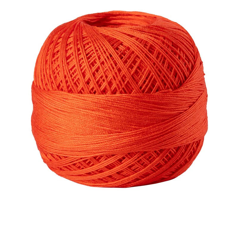 Size 10 Lace Thread 10g/Ball Cotton Crochet Tatting Knitting Thread Solid Color Embroidery Floss Home Stitching Sewing Supplies