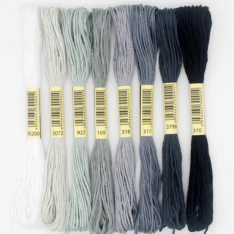 Cross Stitch Thread The Unique Style 8 Cross Stitch Cotton Embroidery Thread Floss Sewing Skeins Craft Dofferent Gradient Color