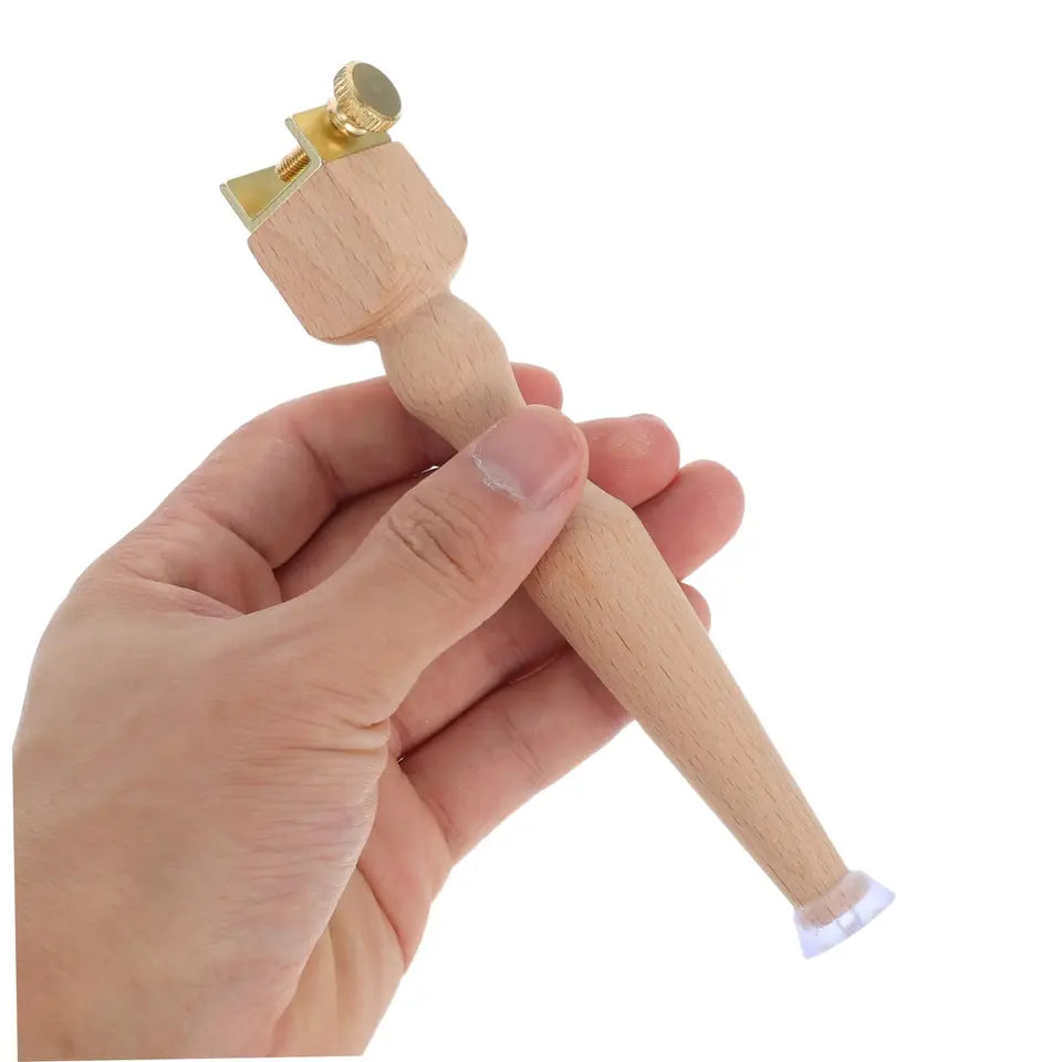 3/4Pcs Adjustable Portable Wooden Embroidery Hoop Stand For Handmade Cross Stitch Hoop Embroidery Ring Frame Embroidery Tools