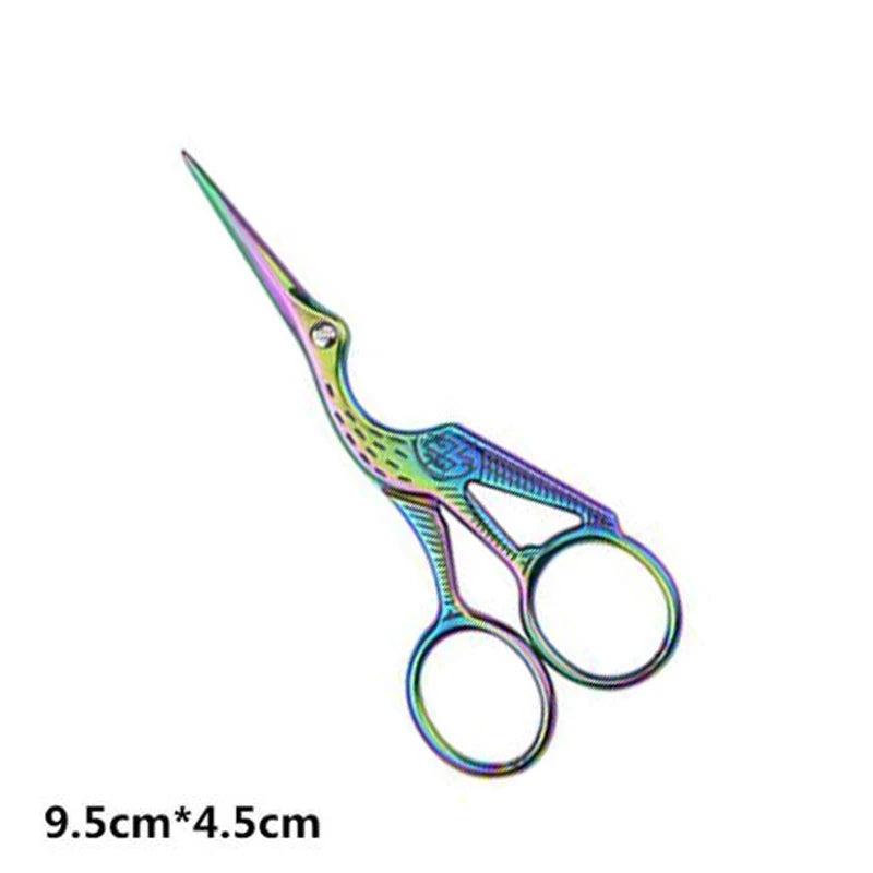 1 PCS Durable Stainless Steel Scissors Retro Classic Tailor Scissors For DIY Household Fabric Cutters Sewing Accessories Tools