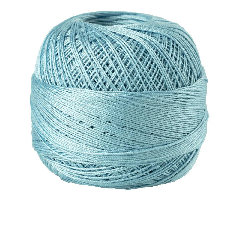 Size 10 Lace Thread 10g/Ball Cotton Crochet Tatting Knitting Thread Solid Color Embroidery Floss Home Stitching Sewing Supplies