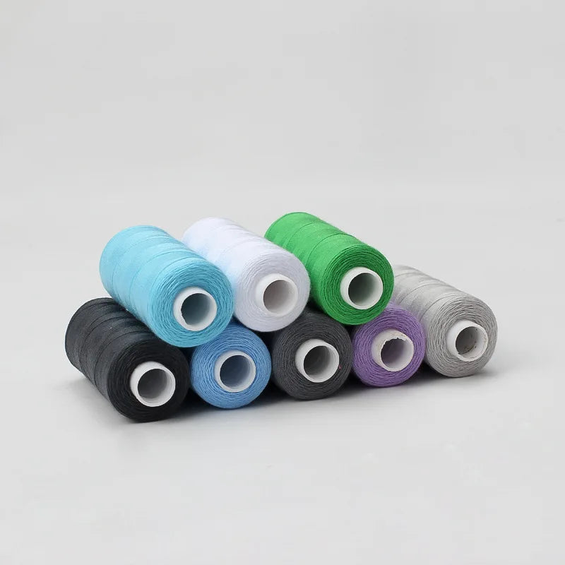 6pcs/Pack Assorted Colors Sewing Thread Polyester Sewing Thread, For Domestic DIY Sewing And Embroidery